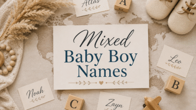 Mixed baby boy names inspired by different cultures and traditions