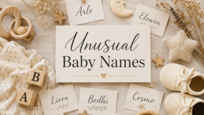 Unusual baby names inspired by nature, culture, and timeless traditions
